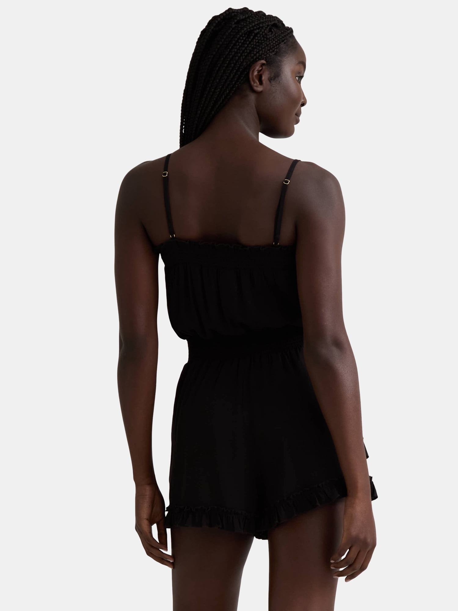 Jessica Simpson Women’s Ruffle Coverup Romper, Sizes XS-XXL