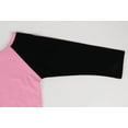 thumbnail image 6 of Inkmeso Womens Color Block Raglan Quarter Sleeve TShirt Baseball Tee Casual Sports Jersey Top, 6 of 8