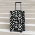 thumbnail image 6 of Disketp Daisies Flowers Elastic Travel Luggage Cover Travel Suitcase Protective Cover For Trunk Case Apply To 18''-32'' Suitcase Cover-Large, 6 of 7