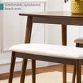 thumbnail image 4 of Set de comedor Best Choice Products Mid-Century Wood de 4 asientos, 4 of 6
