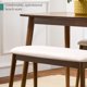 thumbnail image 4 of Set de comedor Best Choice Products Mid-Century Wood de 4 asientos, 4 of 6
