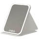 thumbnail image 1 of 806 Touch Control 3 Colors Dimmable Foldable LED Vanity Mirror Rechargeable Travel Makeup Mirror, Si, 1 of 5