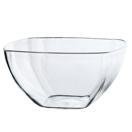 BESTOYARD Clear Salad Bowl for Serving re Acrylic for Gifting Friends 1Pack