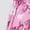 Hot Pink, variant on Women's Dresses Swing Long Dress Chiffon Floral Short Sleeve Ruffle V Neck Fashion Waist Flowy Dress Dresses Short Sleeve Ladies Dress Elegant Dress For Women Green XXXL