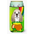 thumbnail image 1 of ""Caroline'S Treasures Bb1960Tbc """"Cocker Spaniel Día De San Patricio"""" Tall Boy Hugger Koozie Multicolor"", 1 of 1