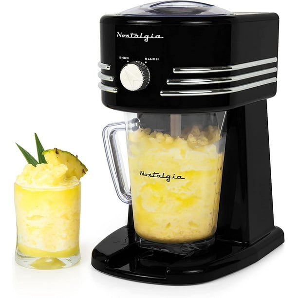 Nostalgia NRFBS40BK6A Retro 40Ounce Frozen Beverage Station, Black