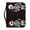 Skeleton Rose Print, variant on HELLHERO Cat Paw Print Leopard Print Pattern Bible Hand Bag for Church Christian Prayer, Zippered Bible Cover PU Leather Handle Bible Covers