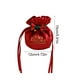 thumbnail image 3 of Uuiauoio Christmas Velvet Bags with Drawstring and Bell, Gift Pouches Candy Bag Bundle Pocket Wrapping Bags for Christmas Birthday Engagement Wedding Party Supplies, 3 of 6