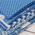 thumbnail image 5 of 3 Yard Cut Threadart Cotton Quilting Fabric Sold By The Yard - Vintage Threads Collection - 44" Width - 100% Cotton - Quilting, Sewing, Crafts - Medium Blue Stripe, 5 of 5