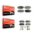 thumbnail image 1 of Positive Plus Front Rear Semi-Metallic Brake Pads Kit for Car 2016-2018 Mazda CX-3 KPF-100267, 1 of 8