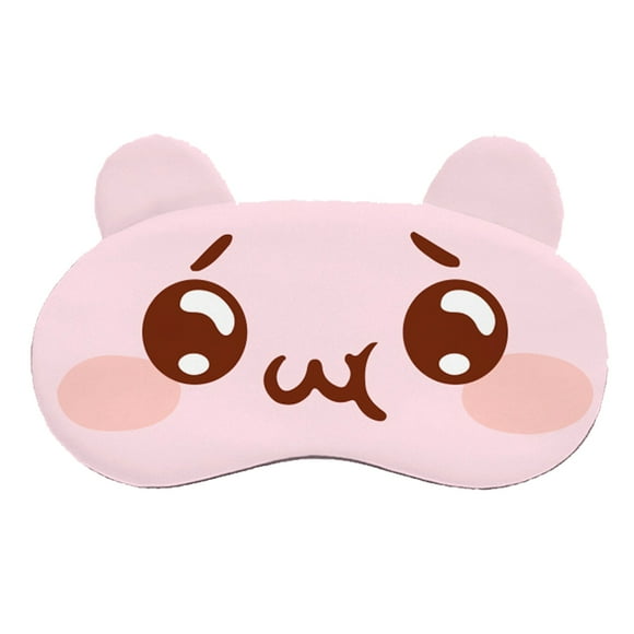 Vogacara Cubiertas de ojos ajustables antideslizantes para mujeres y hombres, venda para los ojos, flexible, cómoda, para dormir, para el hogar, Tratamientos faciales Tipo 1