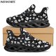 thumbnail image 1 of Zapatillas deportivas casuales para mujer con diseño de emoticonos de dientes encantadores, calzado plano cómodo, zapatillas para correr de dibujos animados para adolescentes, 1 of 6