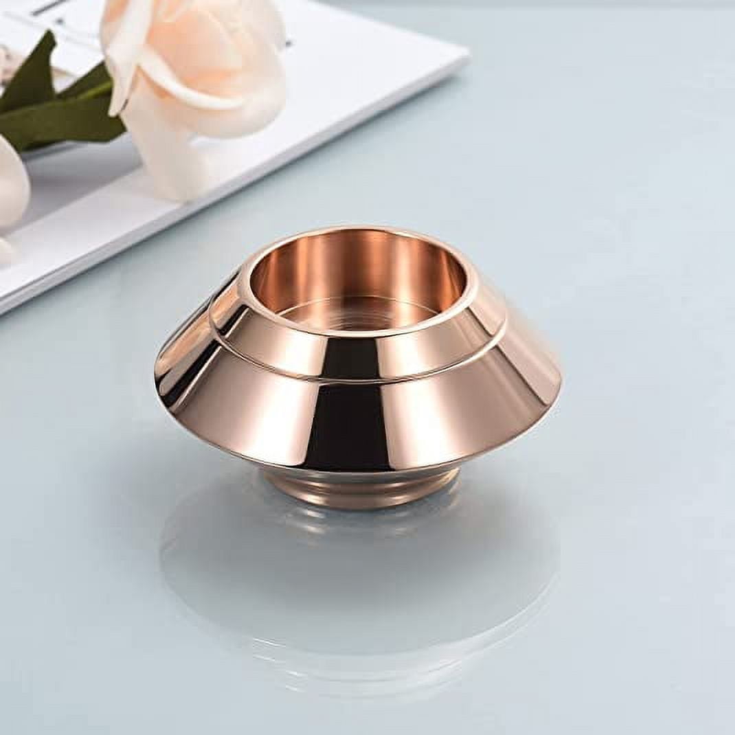 2 IN 1 Candle Ash Holder Keepsake Urn for Ashes Candlestick Urns Keepsake Cremation Urn for Human Ashes-316L Stainless Steel