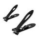 thumbnail image 3 of 2PCS Large Opening Nail Clippers Thick Nail Trimmer Stainless Steel Professional Large Opening ,Black, 3 of 5
