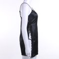 thumbnail image 4 of VISgogo, lencería Sexy para mujer, sin mangas, Color puro, vestido de encaje con tirantes, ropa de dormir dividida, picardías, camisón VISgogo moda, 4 of 7