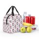 thumbnail image 5 of Fotbe Cute Poodle Dog Bolsa Térmica con Estampado y Forro de Aluminio Grueso Bolsa de Almuerzo con Bolsillo Frontal para Hombres y Mujeres, Ideal para Trabajo, Escuela, 5 of 8