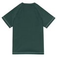 thumbnail image 6 of FORMRS Boys Rash Guard Short Sleeves Swim Shirt Quick Dry UPF 50+ Sun Protection, Sizes 3-12T, Beige Leaves, 6 of 6