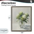 thumbnail image 4 of Stupell Industries Transitional Glass & Bloom Still Life Brown Floating Frame Canvas Art, 25 x 31, by Svetlana Aleynikova, 4 of 8