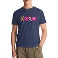 thumbnail image 3 of Teacher Valentines Shirt for Women Teacher T-shirts, Valentines Day Shirt Casual Love Heart T-shirt Gift Tops, Navy Blue L, 3 of 4