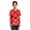 Red, variant on Port & Company PC148Y Youth Tiger Stripe Tie-Dye Tees, Royal - Medium