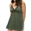 Smart & Sexy - Triple Mesh Triangle Cup Ruffle Chemise, Style SA170A