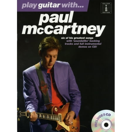 Play Guitar With... Paul Mccartney Gtr Book/Cd