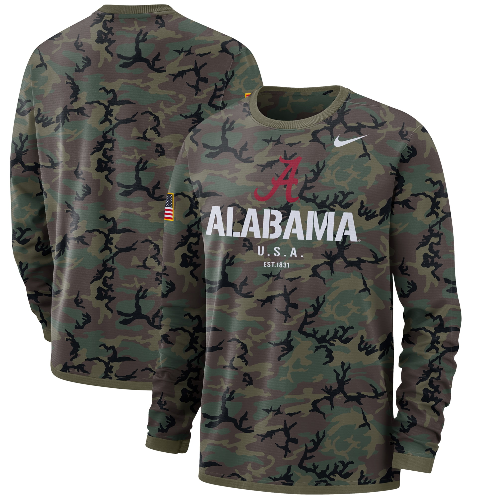 alabama long sleeve shirt nike