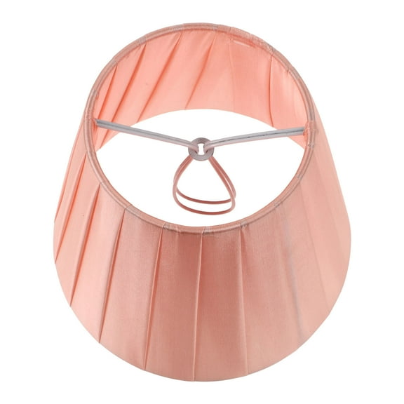 OUNONA 1Pc Pink Fabric Art Lamp Shade for Home Modern Style Elegant Light Cover