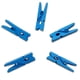 thumbnail image 2 of Paquete de 100 clavijas de Tarjeta de Artesanía de boda Cateissary Clips de imagen de papel Azul claro, 2 of 6