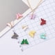 thumbnail image 3 of Conjunto de colgante de joyería hecho a mano, collar de mariposa de acrílico, pulsera y colgante, 3 of 5