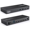 thumbnail image 1 of Estación de acoplamiento WAVLINK USB C 3 para monitores 4K @60Hz con PD de 100 W, 1 of 7