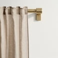 thumbnail image 3 of Mainstays 1/2" Brass Minimal Single Curtain Rod, 48"-84", 3 of 6