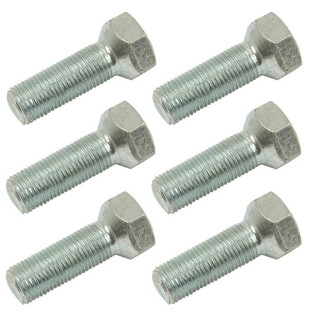 JD16 New Front Wheel Hub Lug Bolt 6 pk 9/1618 x 11/8" For John Deere