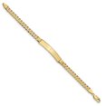 thumbnail image 2 of 14K Curb Link ID Bracecet (Weight: 9.46 Grams, Length: 7 Inches), 2 of 3