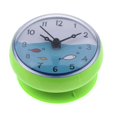thumbnail image 2 of AMERTEER Small Suction Clock  Wall Clock  Bathroom Suction   Refrigerator Clock  Living Room Clock - Blue  75x35mm, 2 of 7