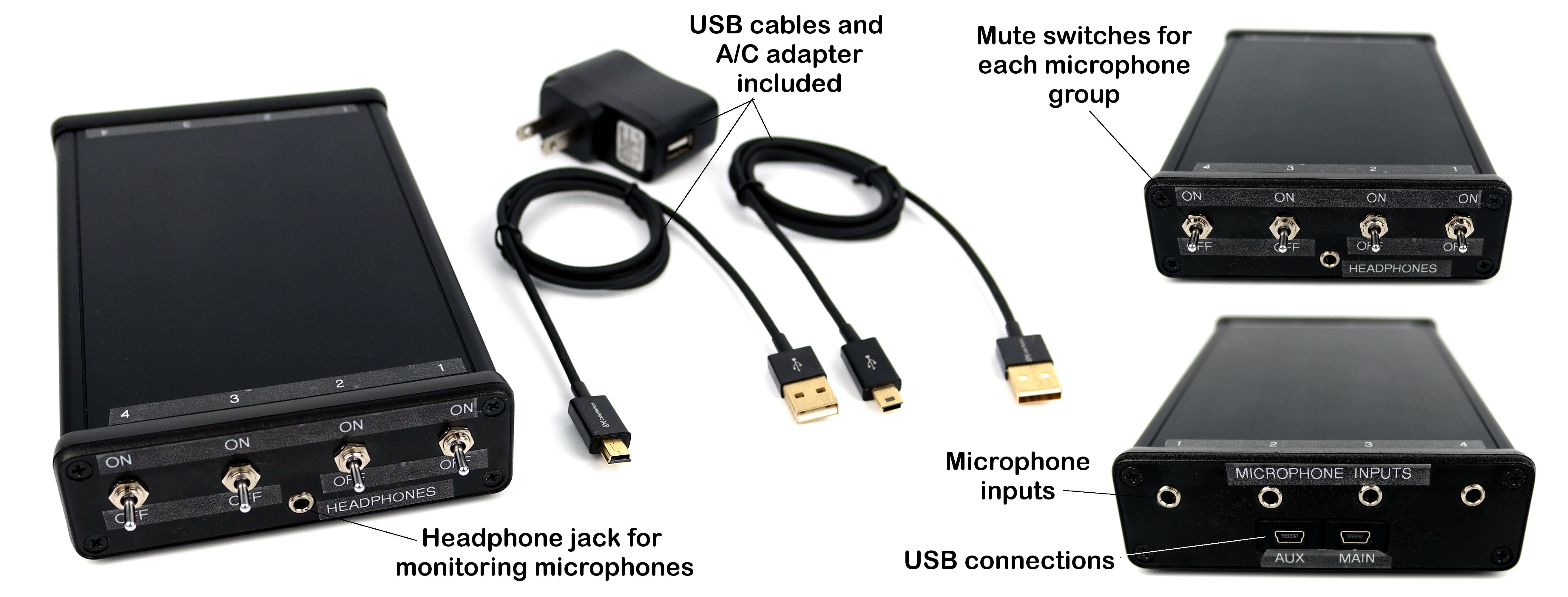 SPMULTITRACKUSB Sound Professionals 8 channel MultiTrack USB
