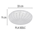 thumbnail image 2 of Luminario LED tipo plafón decorativo 18 W, luz cálida TRUPER PLA-303LC, 2 of 5