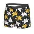 thumbnail image 2 of Naloa Lilies Flowers Print Mens Underwear - Boxers for Men, Classic Briefs for Men, 2 of 9