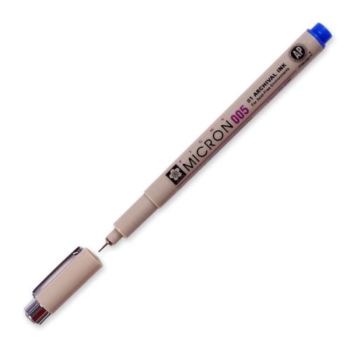 Sakura Pigma Micron Pen - Blue, 005