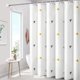 thumbnail image 5 of Easy Care Curtain Waterproof Shower Curtain Bathroom Upgrade Inverted Triangle Design Large Coverage Long-term Use For Bathtubs, 5 of 10