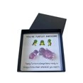 thumbnail image 2 of Dujiujun Pocket Hug Turtle Decoration with Greeting Card Emotional Support You're Turtley Awesome Tortoise Toy Friends Family Valentine's Day Keepsake Gift, 2 of 7