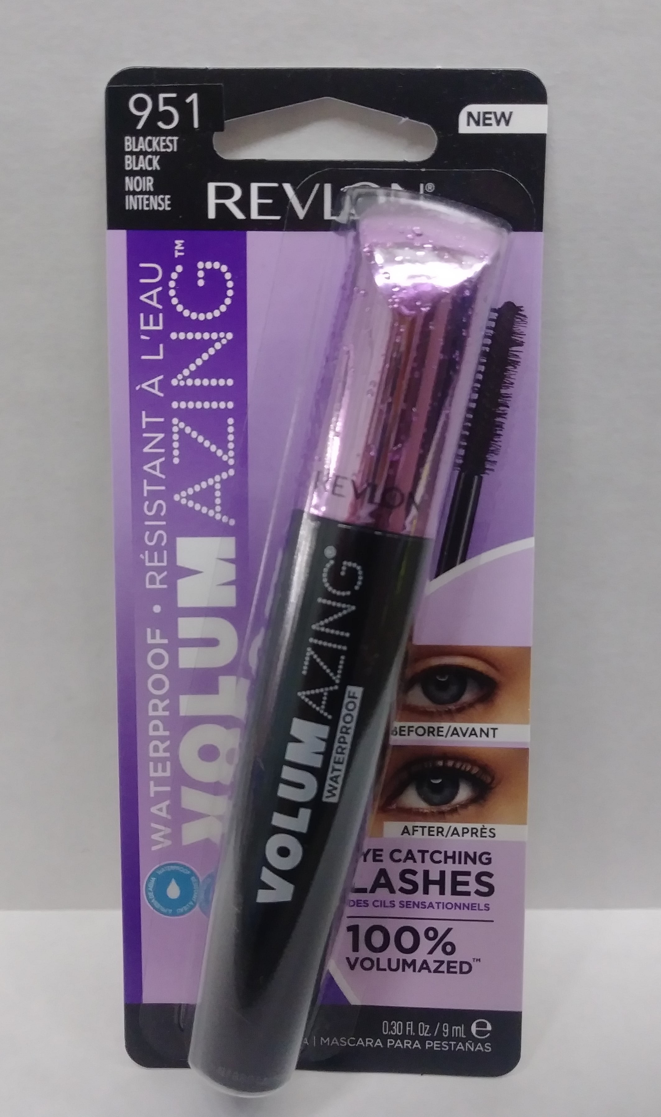 Revlon Volumazing Waterproof Mascara, Blackest Black BrickSeek