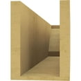 thumbnail image 4 of Ekena Millwork 6"W x 8"H x 32"L Burlington Woodgrain TimberThane Rafter Tail, Primed Tan, 4 of 6