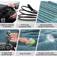 thumbnail image 6 of Umbrauto SUV Air Mattress Inflatable Car Air Beds Sleeping Pad Camping Trunk Bed with Electric Air Pump, Teal, 6 of 6