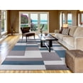 thumbnail image 5 of Madison Collection Squares Gray 2 ft. 7 in. x 4 ft. 1 in. Area Rug, 5 of 7