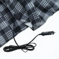 thumbnail image 6 of BlackCanyon BCG811 Blue/Gray Fleece 12 Volt Electric Blanket, 6 of 6