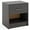 Dark Gray, variant on Costway Modern Nightstand Bedside Table with Drawer Open Storage Shelf for Small Spaces Dark Gray