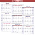 thumbnail image 4 of Calendario de pared Feteulo 2025-2027 de julio a junio, 11 x 25 cm Move-a-Page, 4 of 7