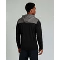 thumbnail image 6 of Real Essentials 3 Pack: Men's Mesh Long Sleeve Athletic Pullover Hoodie Sweatshirt Pockets UPF 50+ (Available In Big & Tall), 6 of 6
