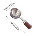thumbnail image 2 of Inerposs Stainless Steel Coffee Measuring Spoon, Wooden Handle Measuring Spoon, Tea Spoon for Baking, Seasoning Measuring Spoon, Kitchen Essential for Coffee Lovers, 2 of 6